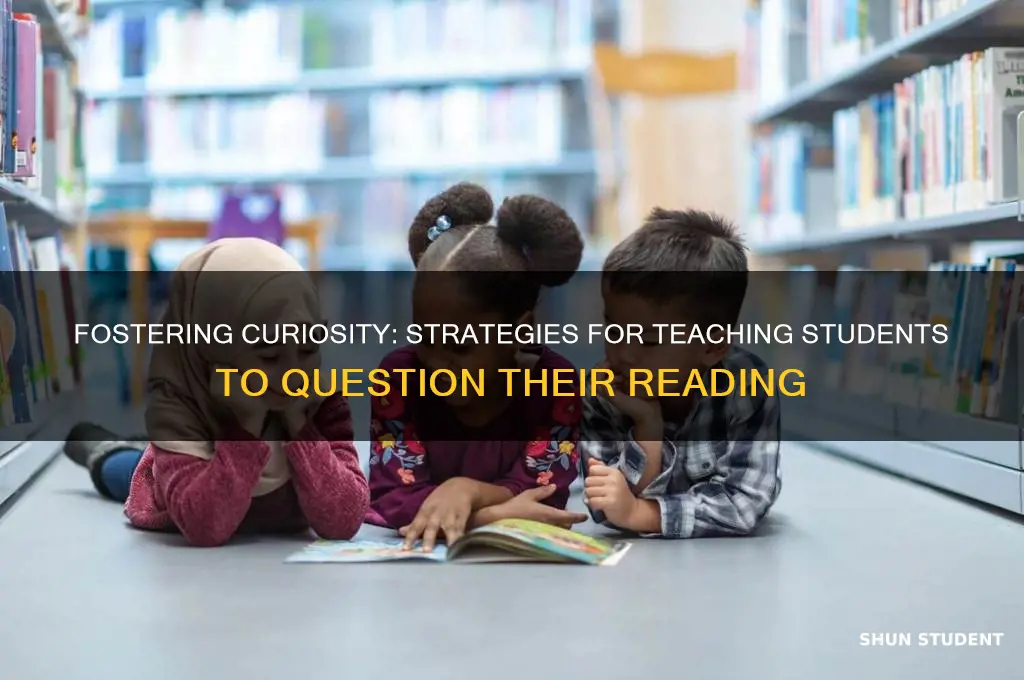 how to teach students to ask questions about reading