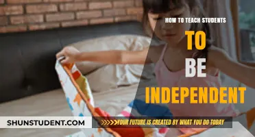 Fostering Independence: Empowering Students to Learn and Thrive Autonomously