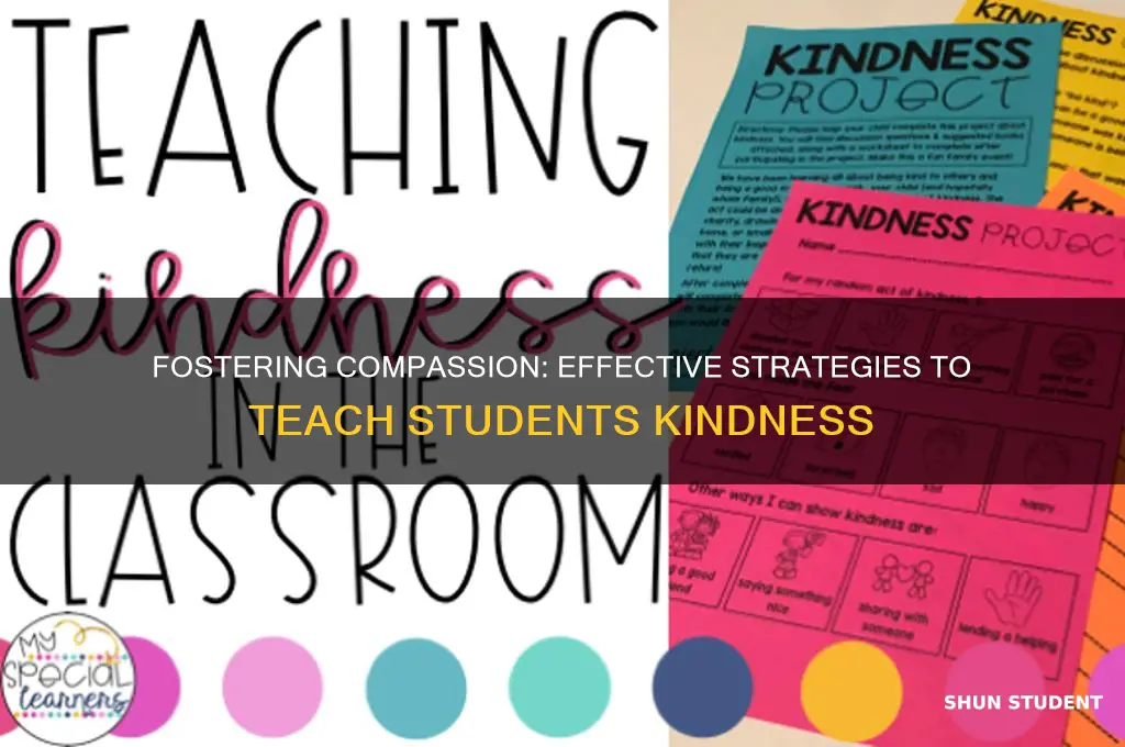how to teach students to be kind