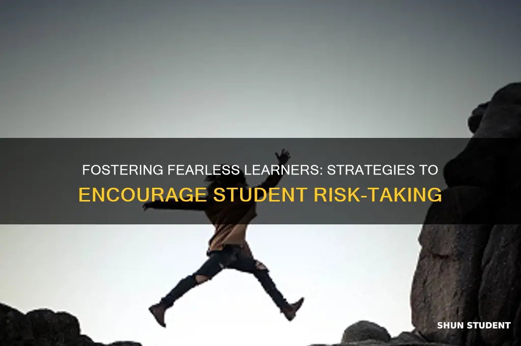 how to teach students to be risk takers