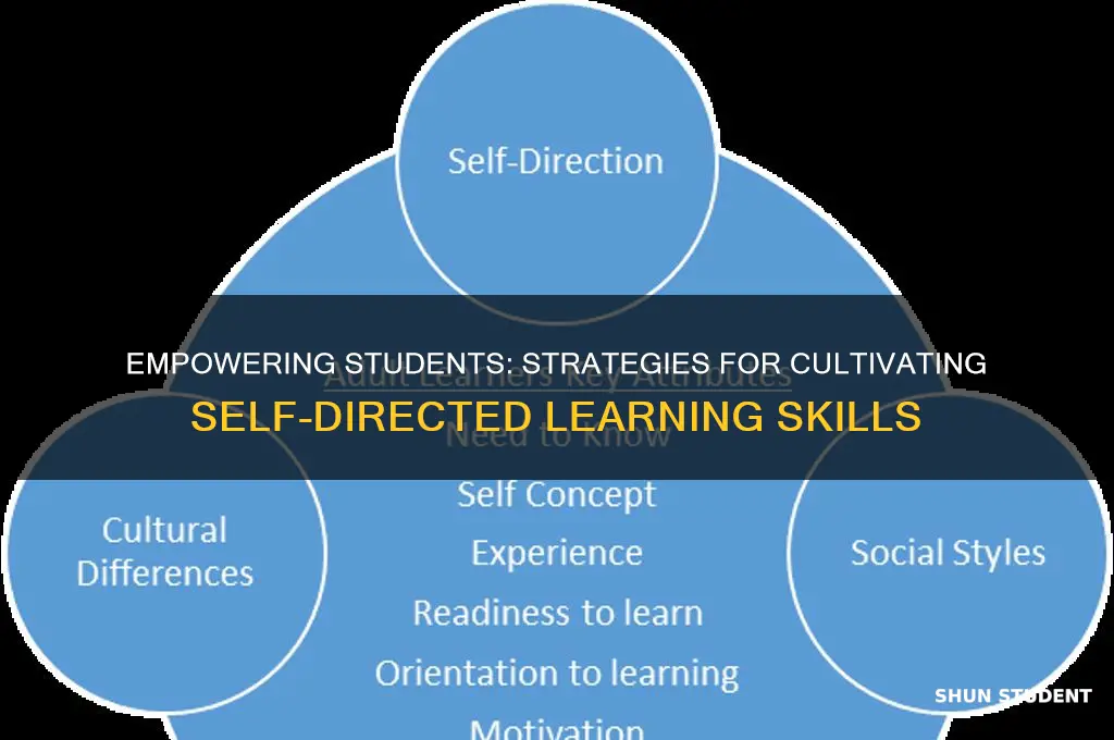 how to teach students to be self directed learners