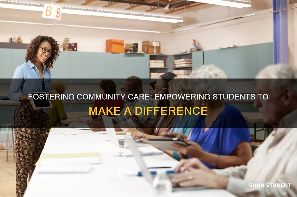 how to teach students to care about their community