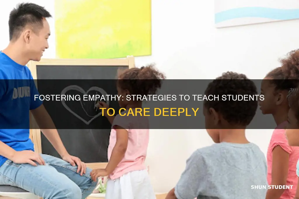 how to teach students to care