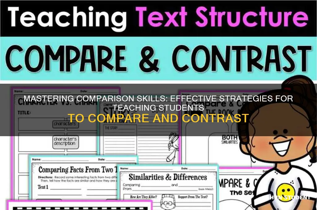 how to teach students to compare and contrast