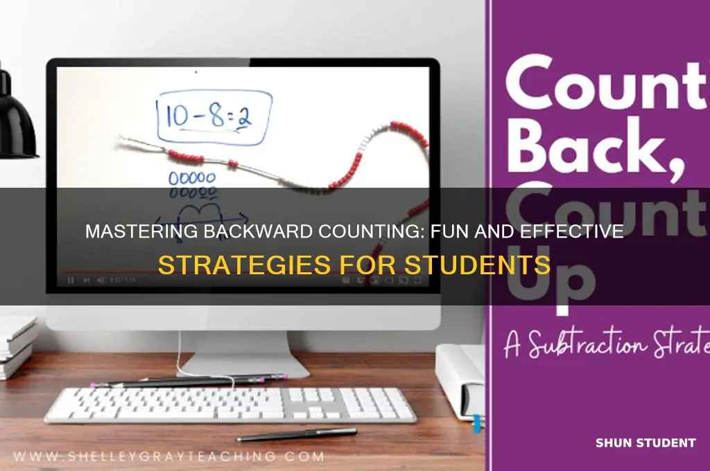 how to teach students to count backwards