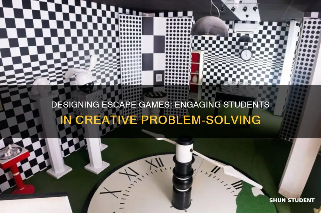 how to teach students to create an escape game