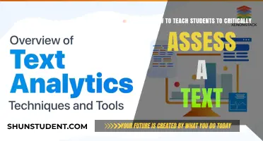 Empowering Critical Thinkers: Strategies for Teaching Text Analysis to Students