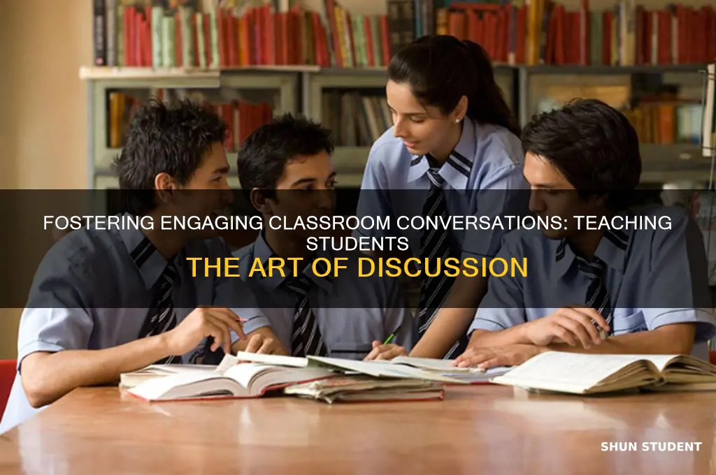 how to teach students to discuss