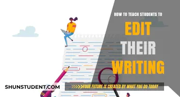 Mastering Revision: Effective Strategies to Teach Students Writing Editing Skills