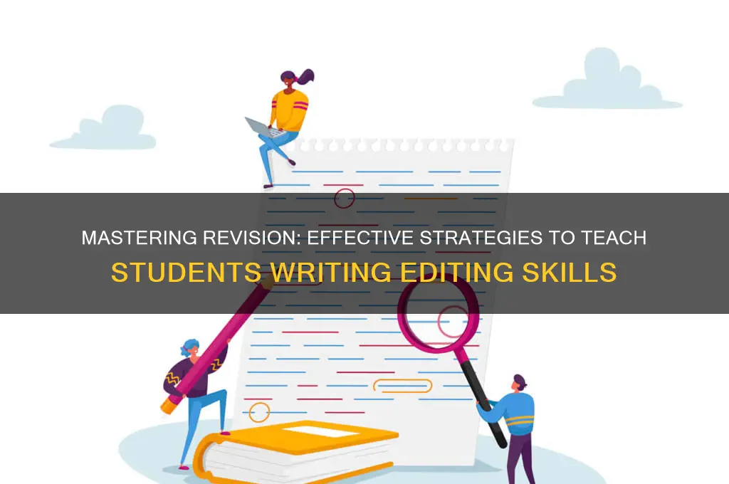 how to teach students to edit their writing