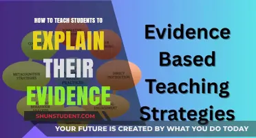 Empowering Students: Mastering the Art of Evidence Explanation in Learning