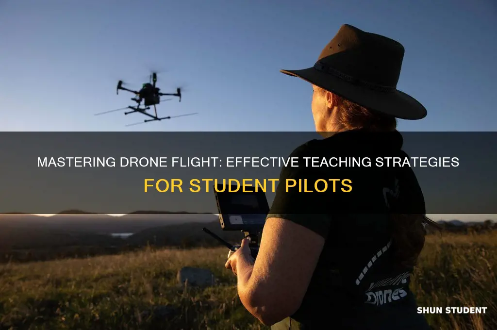 how to teach students to fly drones