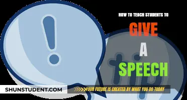 Mastering Public Speaking: Effective Strategies for Teaching Students Speech Delivery