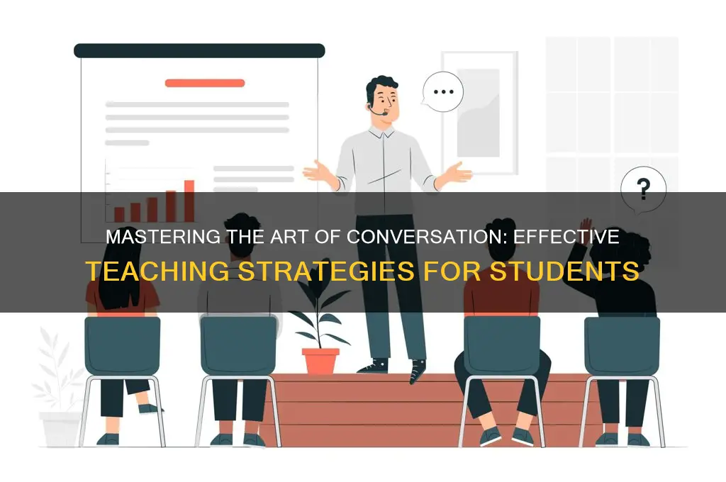 how to teach students to have a conversation