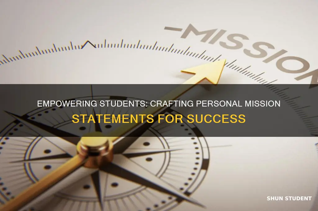 how to teach students to have mission statement