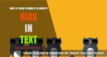 Empowering Critical Thinkers: Teaching Students to Spot Bias in Text