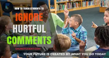 Empowering Students: Strategies to Overcome and Ignore Hurtful Comments