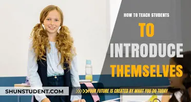 Mastering Self-Introduction: Effective Strategies for Teaching Students Confidence
