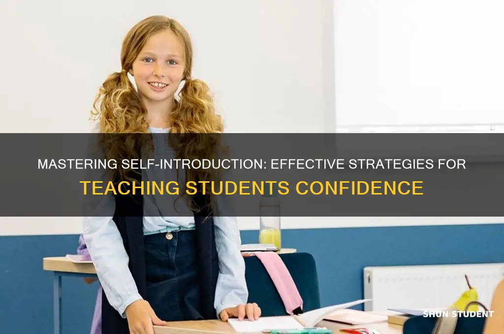 how to teach students to introduce themselves