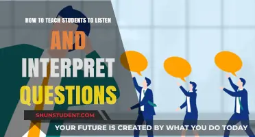 Effective Strategies for Teaching Students Active Listening and Question Interpretation