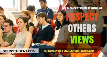 Fostering Active Listening and Respectful Dialogue in the Classroom