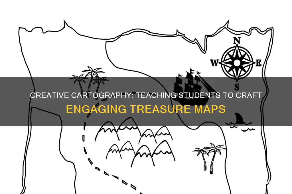 how to teach students to make a treasure map