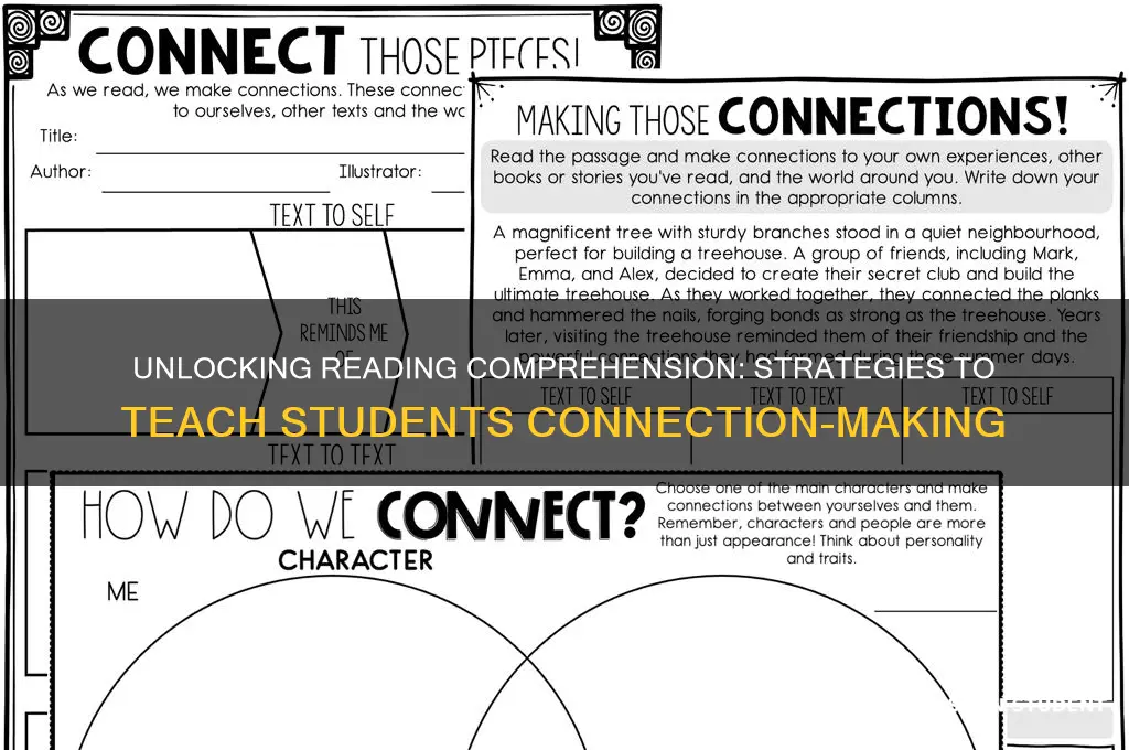 how to teach students to make connections when reading
