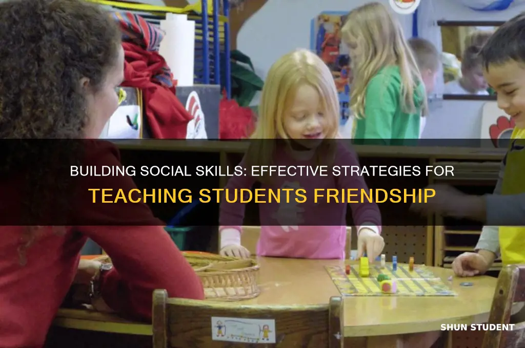 how to teach students to make friends