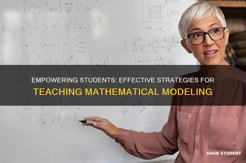 how to teach students to model with mathematics