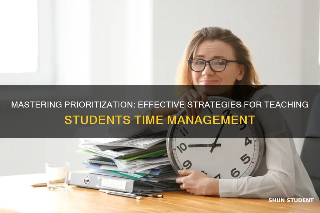 how to teach students to prioritize