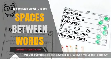 Mastering Word Spacing: Effective Strategies for Teaching Students Clarity