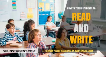 Effective Strategies for Teaching Students Reading and Writing Skills