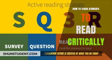 Empowering Young Minds: Strategies for Teaching Critical Reading Skills