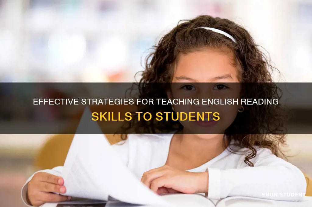 how to teach students to read english