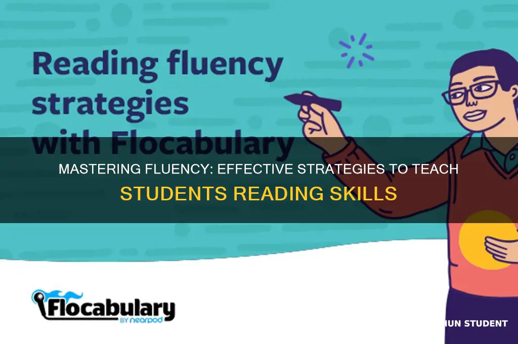 how to teach students to read fluently