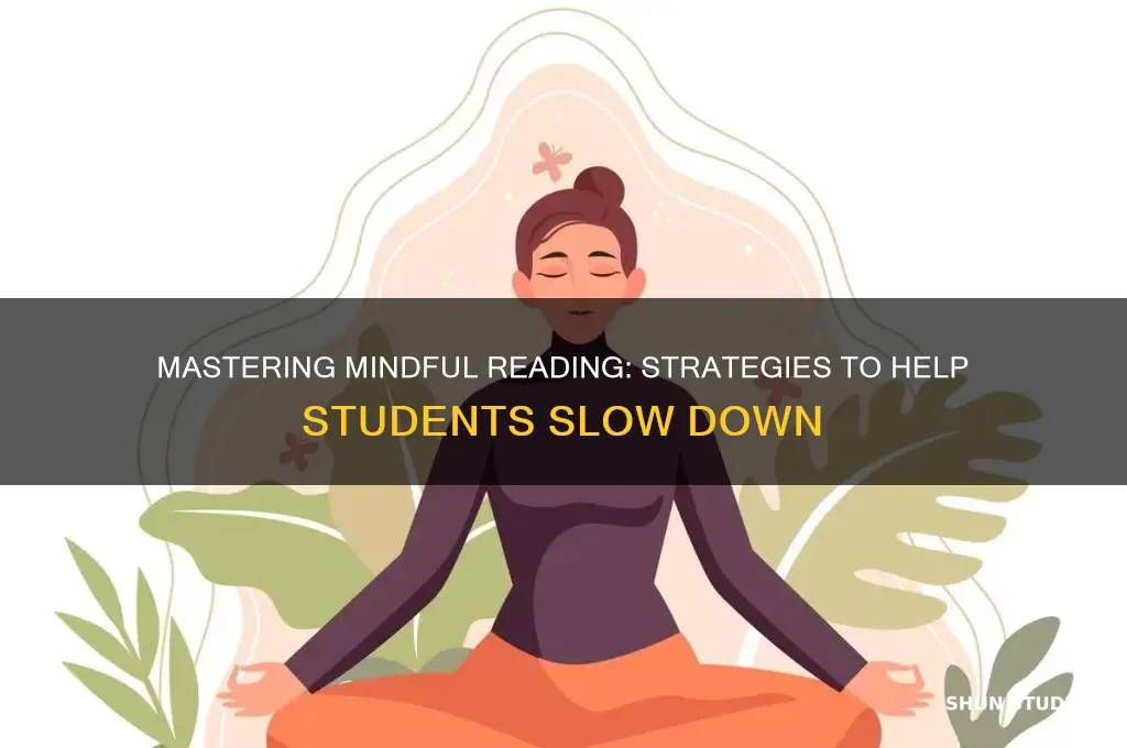 how to teach students to read slower