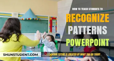 Mastering Pattern Recognition: Effective PowerPoint Teaching Strategies for Students