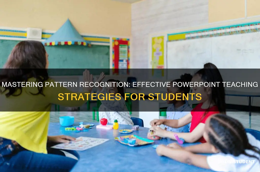 how to teach students to recognize patterns powerpoint