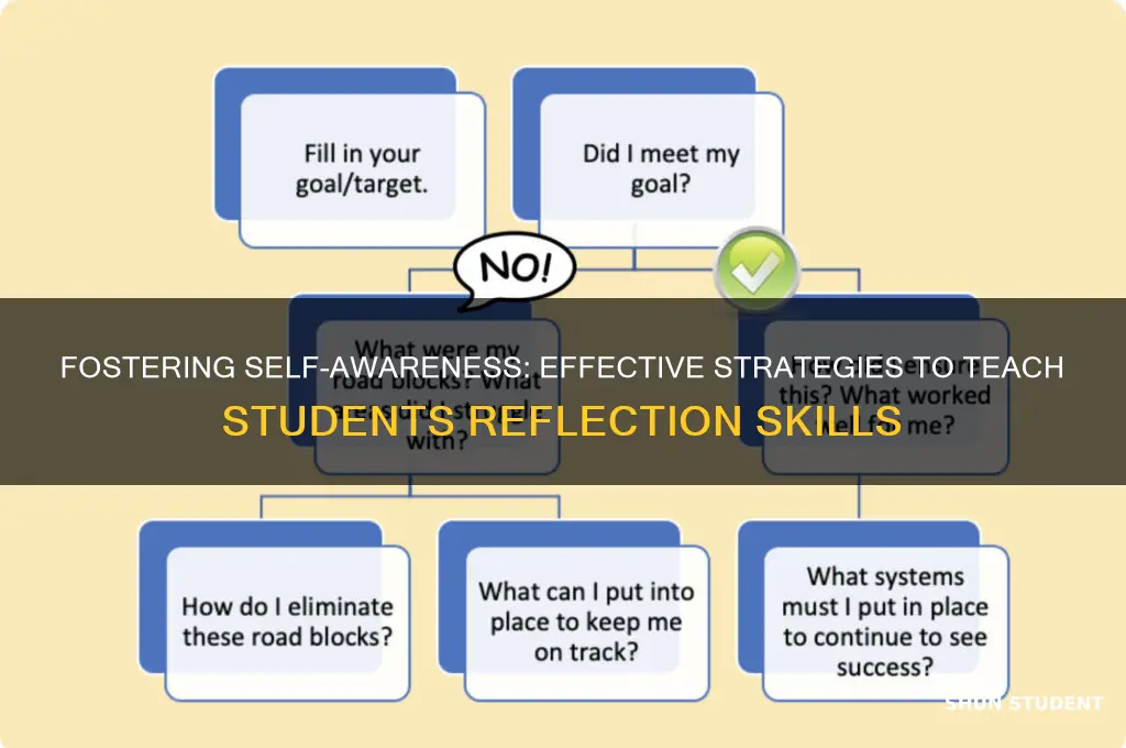 how to teach students to reflect