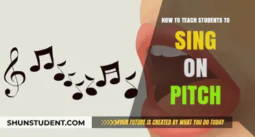 Mastering Melody: Effective Strategies for Teaching Students to Sing on Pitch