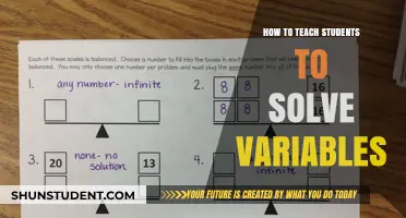 Mastering Variable Solving: Effective Teaching Strategies for Student Success
