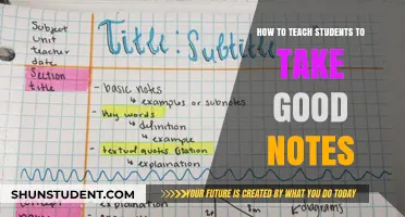 Effective Note-Taking Strategies: Empowering Students for Academic Success