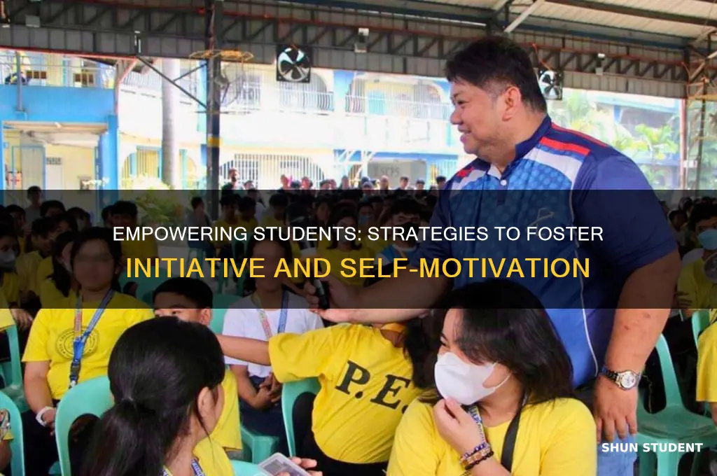 how to teach students to take initiative