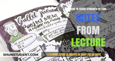 Effective Lecture Note-Taking Strategies for Engaged and Organized Students