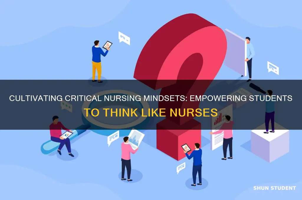 how to teach students to think like a nurse