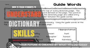 Mastering Dictionary Skills: Effective Strategies for Teaching Students