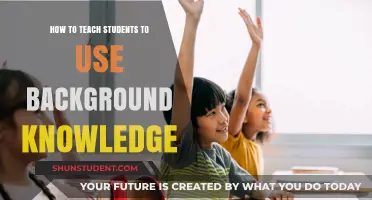 Unlocking Learning: Teaching Students to Leverage Background Knowledge Effectively