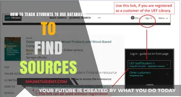 Empowering Students: Mastering Database Searches for Reliable Sources