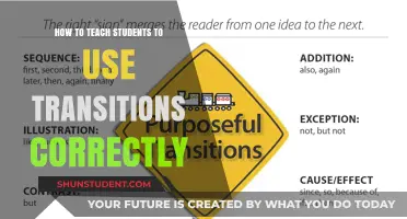 Mastering Transitions: Effective Strategies for Teaching Students Cohesive Writing