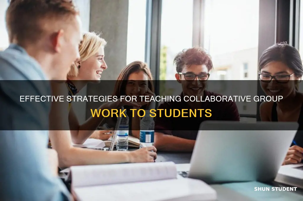 how to teach students to work in groups